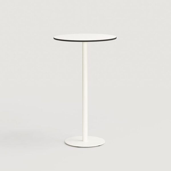 Basic Table Alta con base y tapa circular