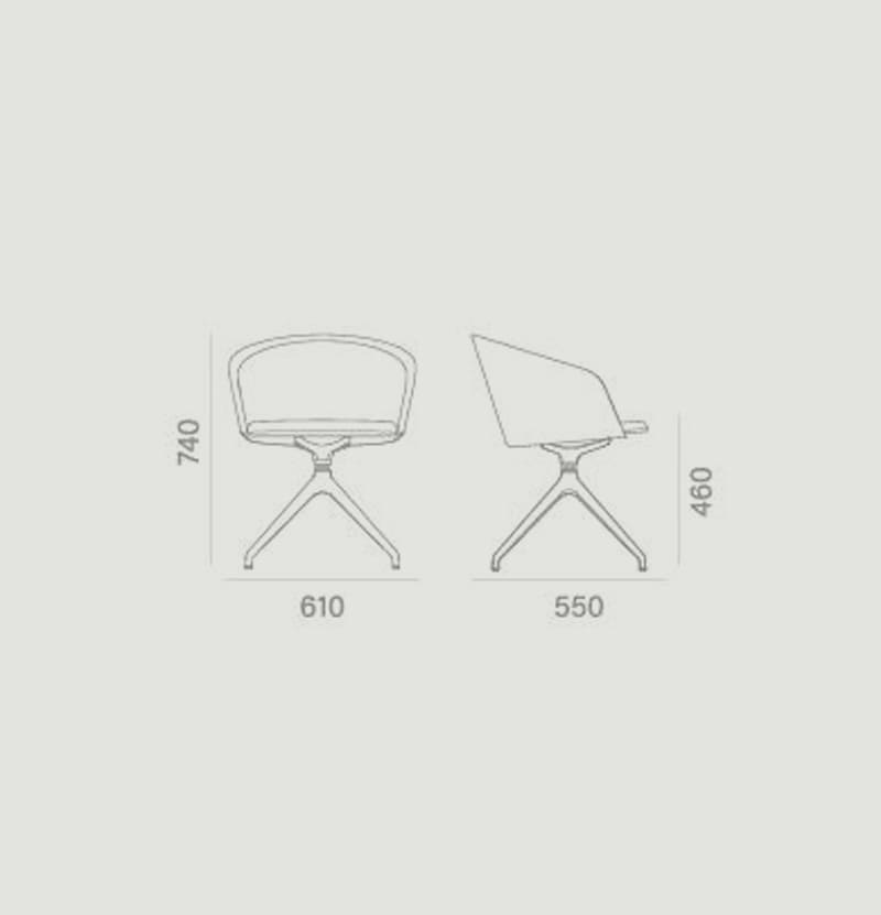 Silla Moon De Oficina