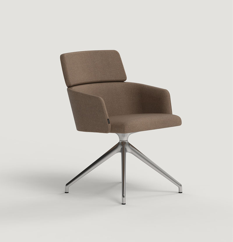 Silla Concord De Oficina Con Brazos