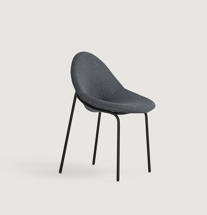 Silla Leizu acero